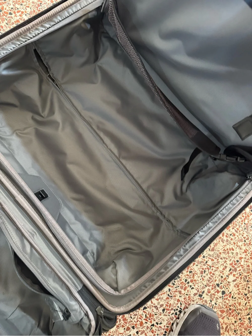 Tumi Black Rolling Carry-On Travel Suitcase